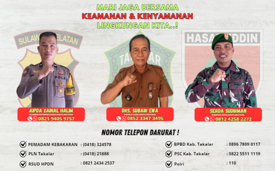 Nomor Telepon Darurat