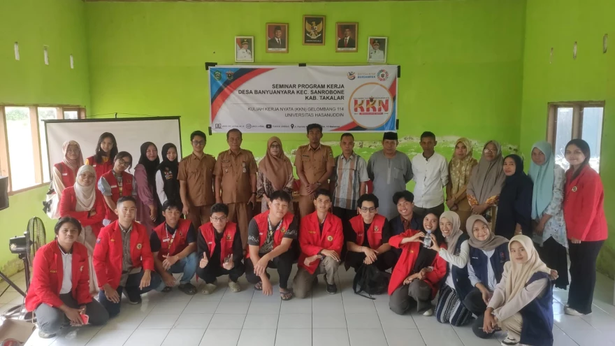 Seminar Program Kerja KKN UNHAS Makakassar Gel. 114
